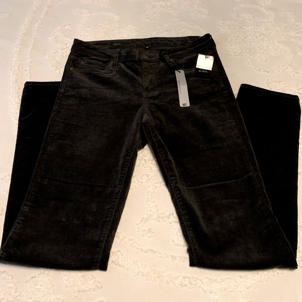 High waist skinny cord jeans